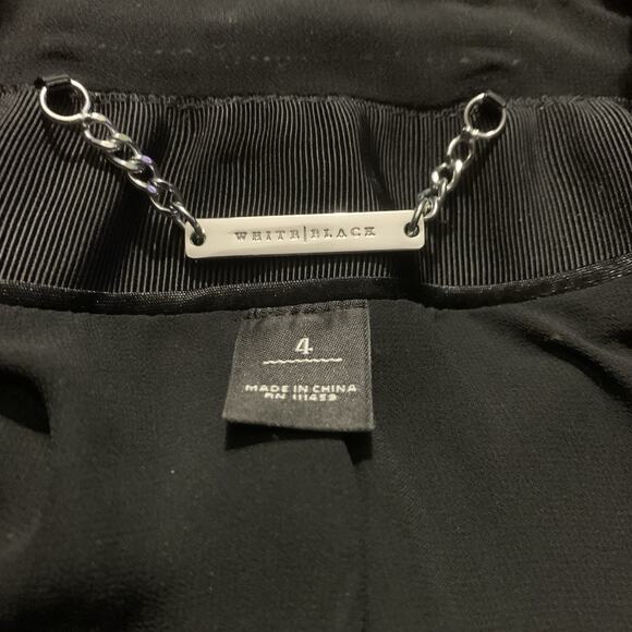 WHBM Women’s Herringbone Sequin Lace Blazer Jacket Size 4 EUC - Picture 10 of 11